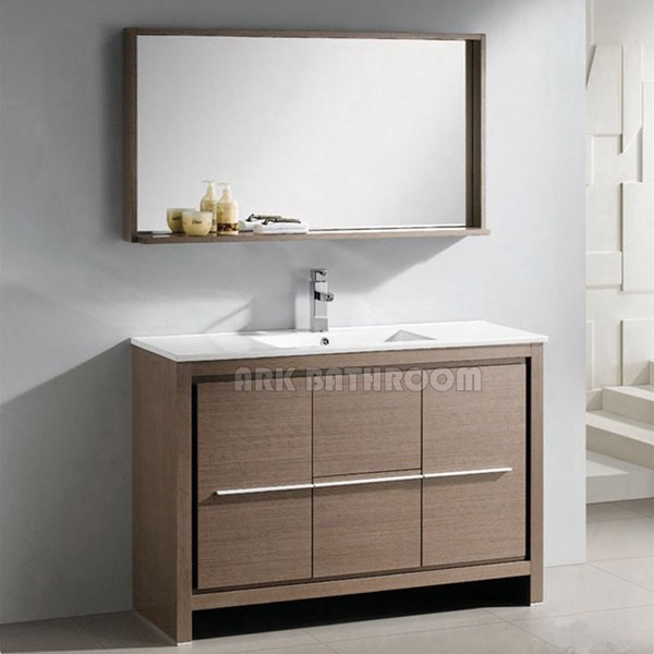 I moderni vanità bagno imposta MDF bagno lavabo vanità A5001