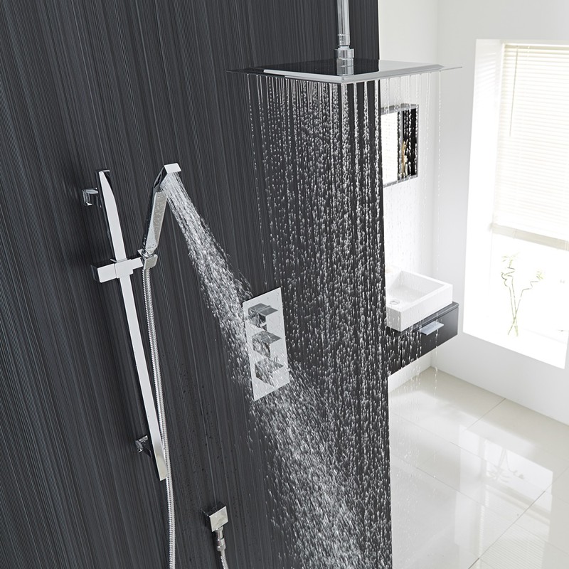 columna de ducha panel de ducha del acero inoxidable