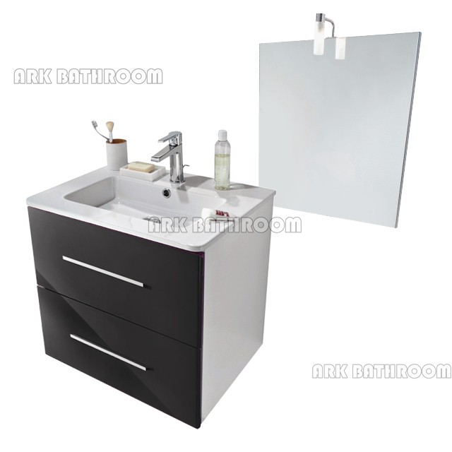 Modern bathroom vanities sets MDF bathroom vanity sink REU001-60B