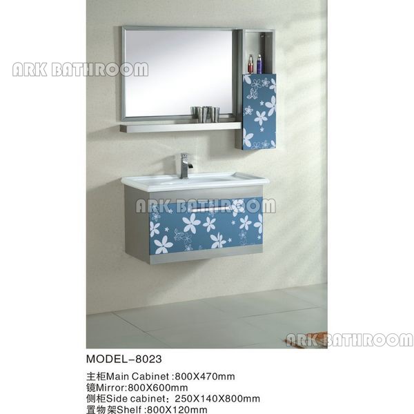 Stainless steel bathroom furniture Saudi  Arabia 8023