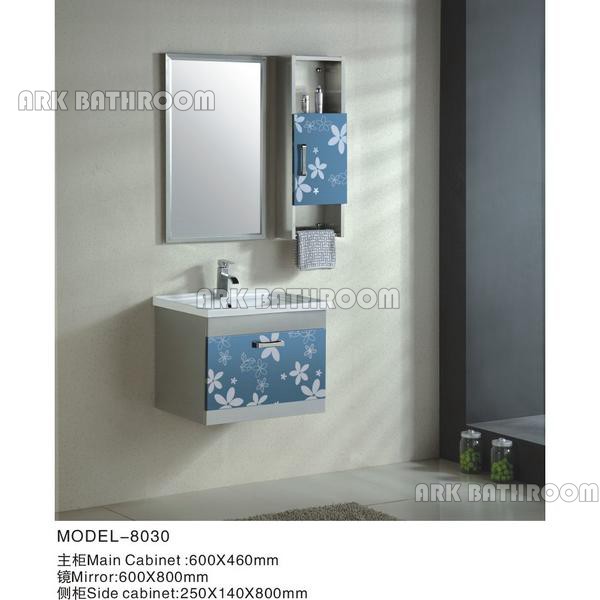 Meubles de salle de bain en acier inoxydable Meuble de salle de bain Arabie Saoudite 8030