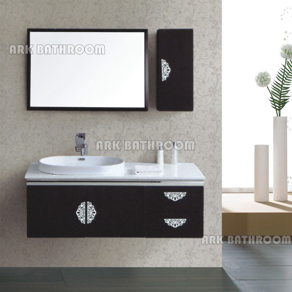 Lavabo de encimera tocador de baño gabinetes de baño modernos chinos RSL8886-120