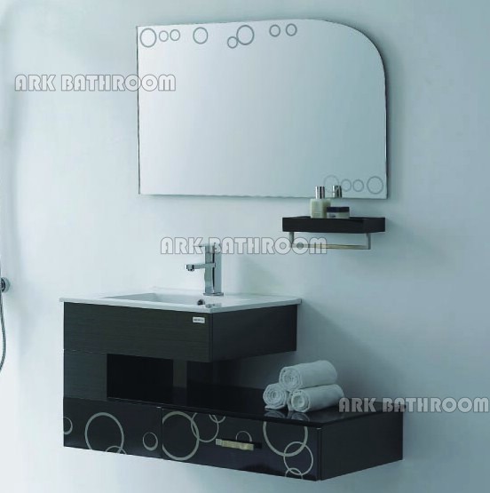 Counter top basin bathroom vanity Chinese Modern bathroom cabinets RYB569-100