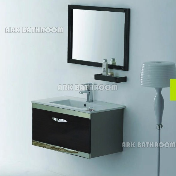 Ceramic basin bathroom vanity Chinese Modern bathroom furniture factory RYB592-80