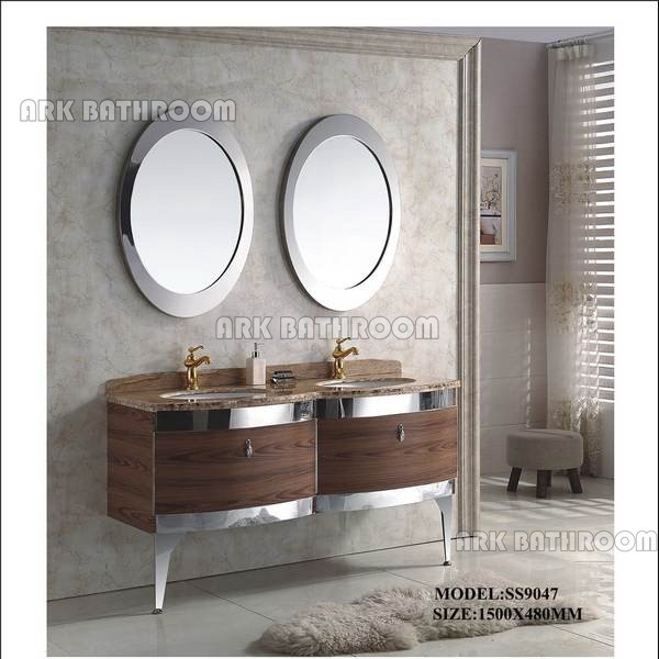 Manufacture Single bath furniture bathroom vanities SS9047