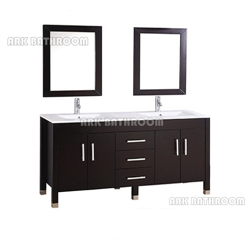 60” 72” bathroom vanity cabinet Espresso vanities A5067