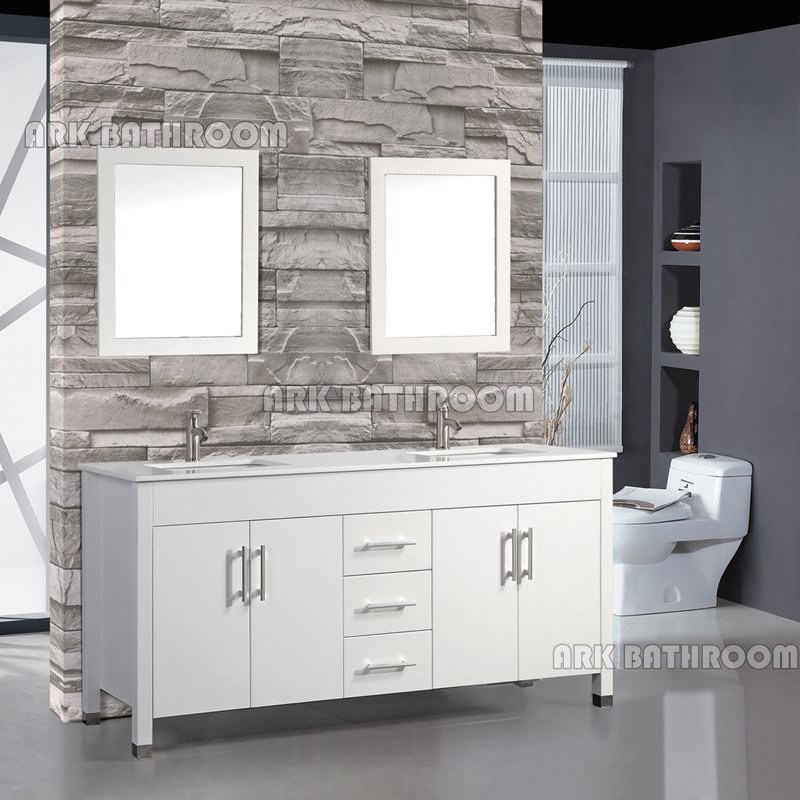 60” 72” White Canada Bathroom Vanities cabinets A5075-63W