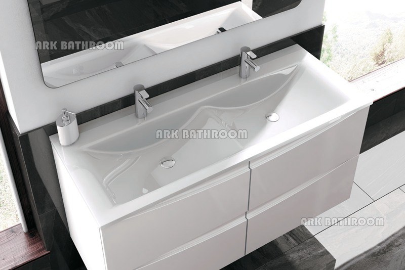 salle de bains vanités meubles pas cher vanité salle de bain étage armoire A5237-2