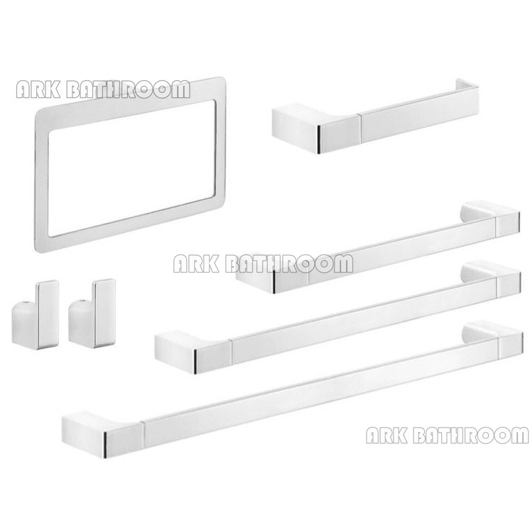 China Brass bathroom accessories Stainless steel shelf Towel bar TB010
