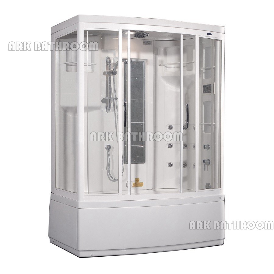 unidades de chuveiro portas de vidro do chuveiro chuveiro de canto WC007