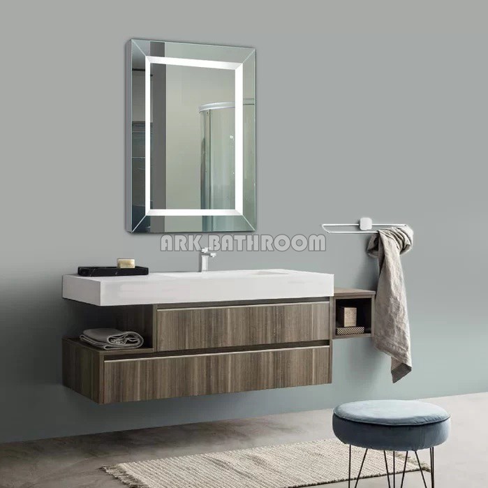 PVC LED mirror Touched mirror defogger mirror China factory MM011-4