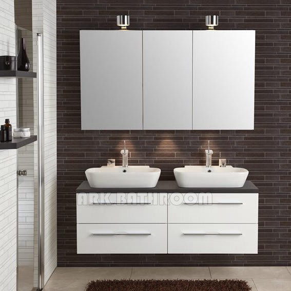 Muebles de Baño ocadores de baño Fábrica de China Bathroom cabinet REU016-150W