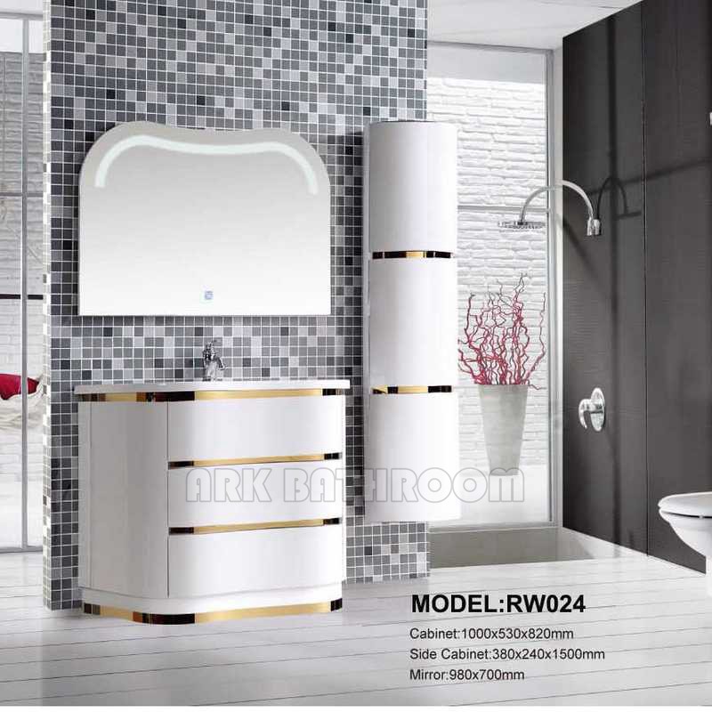 Qeramike Керамика PVC kabineti i banjës  bathroom cabinet SANITARE RW024