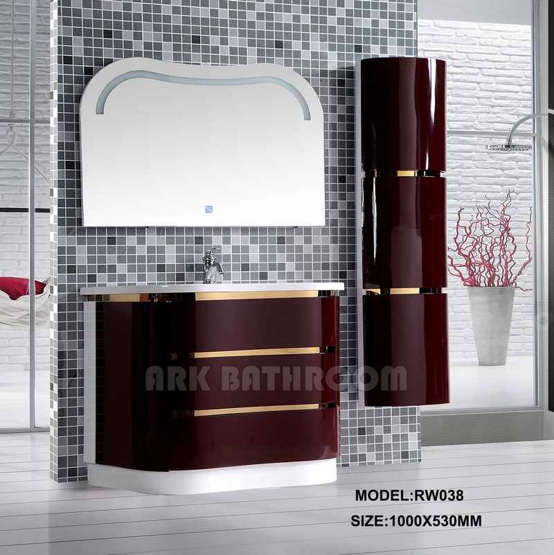 Qeramike Керамика PVC kabineti i banjës  bathroom cabinet SANITARE RW038