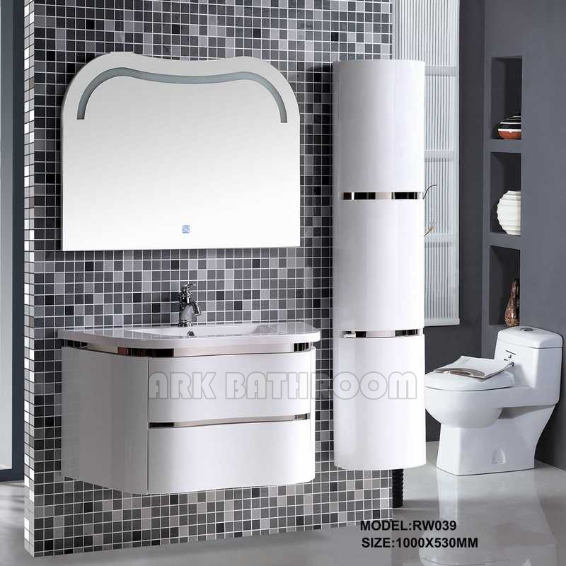 Qeramike Керамика PVC kabineti i banjës  bathroom cabinet SANITARE RW039