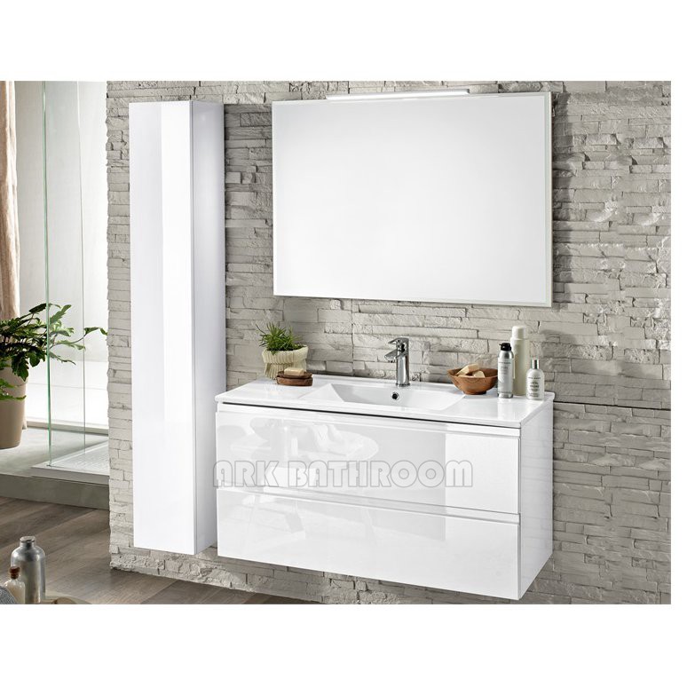 PVC Save Ispraznost Kabinet Kina proizvođač visoke sjajni kupaonski namještaj A5249-W