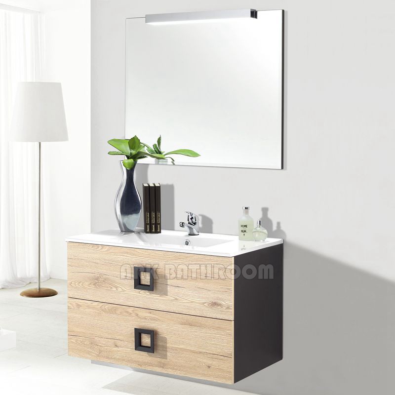 Wall mounted bathroom vanities hung Price hung bathroom furniture factory  A5263