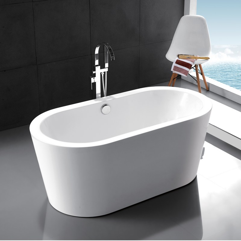 Acrylic bathtub freestanding bathtub bathroom tub F1714