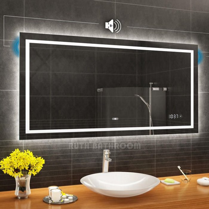 China LED mirror intelligent mirror defogger mirror factory MM13