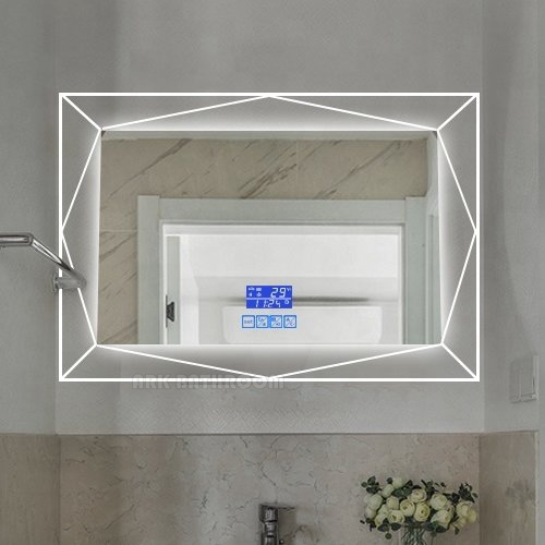 illuminated bathroom mirror decorative bathroom mirror backlit bathroom mirror MM91