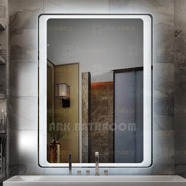 led light bathroom mirror wall mounted touch bathroom mirror MM101-60