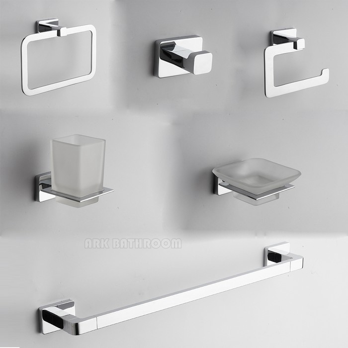 Accesorios de baño de latón de China Accesorios de baño de acero inoxidable G17600-2