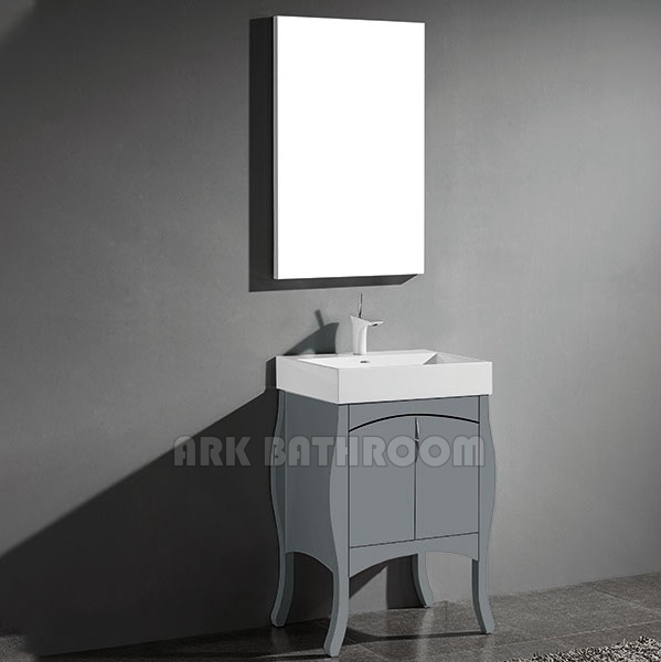 China Cheap bathroom furniture Modern bathroom cabinet PVC bathroom vanity N21115G